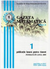 book Gazeta Matematica B