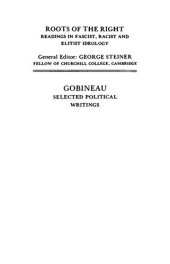 book Gobineau: Selected Political Writings