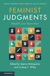 book Feminist Judgments: Health Law Rewritten