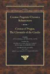 book Cosmas of Prague: The Chronicle of the Czechs - Cosmae Pragensis Chronica Bohemorum (Central European Medieval Texts): 9