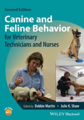 book Canine and Feline Behavior for Veterinary Technicians and Nurses