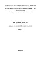 book Лекции по подземной гидромеханике. Выпуск 1.