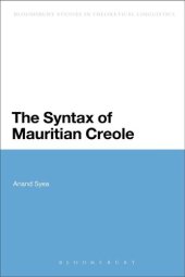 book The Syntax of Mauritian Creole