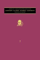 book Jameson, Cowden Clarke, Kemble, Cushman: Great Shakespeareans: Volume VII