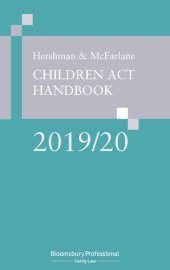 book Hershman & McFarlane Children Act Handbook: 2019/20