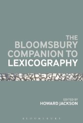 book The Bloomsbury Companion to Lexicography