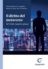 book Il diritto del metaverso. NFT, DeFi, GameFi e privacy