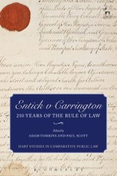 book Entick v Carrington: 250 Years of the Rule of Law