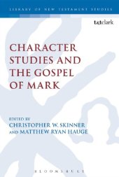 book Character Studies and the Gospel of Mark