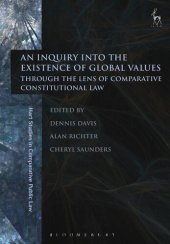 book An Inquiry into the Existence of Global Values: Through the Lens of Comparative Constitutional Law