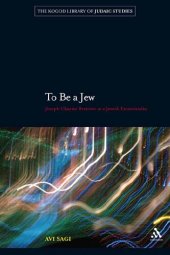 book To Be a Jew: Joseph Chayim Brenner as a Jewish Existentialist