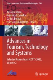 book Advances in Tourism, Technology and Systems: Selected Papers from ICOTTS 2022, Volume 2