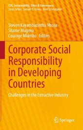 book Corporate Social Responsibility in Developing Countries: Challenges in the Extractive Industry