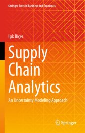 book Supply Chain Analytics: An Uncertainty Modeling Approach