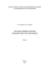 book Анализ и оценка рисков в бюджетных организациях