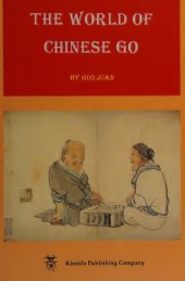 book The World of Chinese Go : Some Stories about Chinese Go from 1970