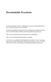 book Clark’s Publishing Agreements: A Book of Precedents