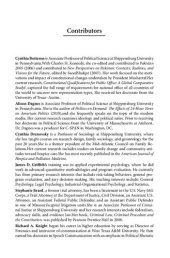 book Sex Scandals in American Politics: A Multidisciplinary Approach to the Construction and Aftermath of Contemporary Political Sex Scandals