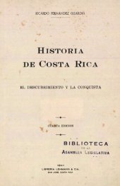 book Historia de Costa Rica: el descubrimiento y la conquista