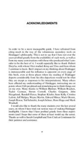 book Heidegger: A Guide for the Perplexed