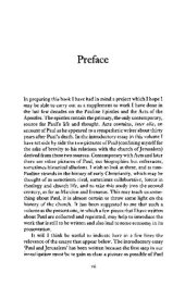 book On Paul: Aspects of His Life, Work and Influence in the Early Church