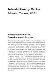 book Education for Critical Consciousness