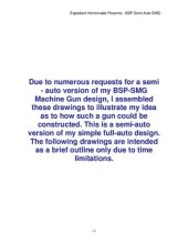 book Expedient Homemade Firearms: The BSP Semi-Auto Submachine Gun