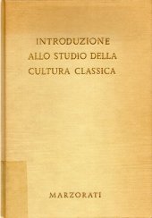 book Introduzione allo studio della cultura classica - Linguistica e filologia