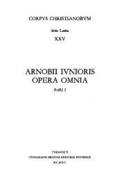 book Opera omnia, Pars I: Commentarii in Psalmos