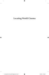 book Locating World Cinema: Interpretations of film as culture