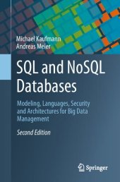 book SQL and NoSQL Databases: Modeling, Languages, Security and Architectures for Big Data Management