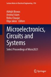 book Microelectronics, Circuits and Systems: Select Proceedings of Micro2021