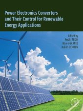 book Power Electronics Converters and their Control for Renewable Energy Applications