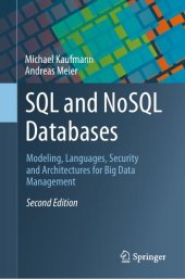 book SQL and NoSQL Databases: Modeling, Languages, Security and Architectures for Big Data Management