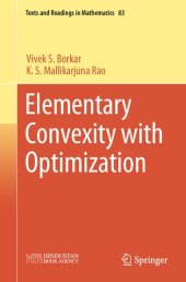 book Elementary Convexity with Optimization