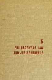 book Philosophy of Law and Jurisprudence