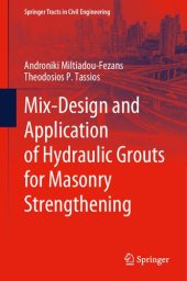 book Mix-Design and Application of Hydraulic Grouts for Masonry Strengthening