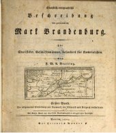 book Statistisch-topographische Beschreibung der gesamten Mark Brandenburg ; für Statistiker, Geschäftsmänner und Kameralisten