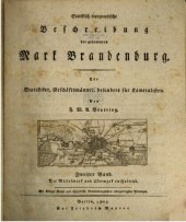 book Statistisch-topographische Beschreibung der gesamten Mark Brandenburg ; für Statistiker, Geschäftsmänner und Kameralisten