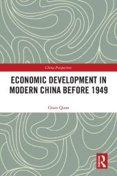 book Economic Development in Modern China Before 1949