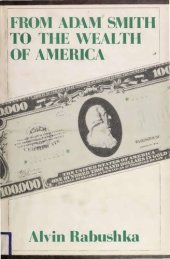 book From Adam Smith to Wealth of America