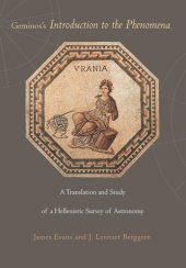 book Geminos's Introduction to the Phenomena: A Translation and Study of a Hellenistic Survey of Astronomy