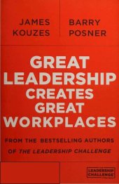 book Great Leadership Creates Great Workplaces