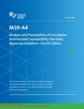 book Analysis and presentation of cumulative antimicrobial susceptibility test data ; approved guideline