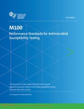 book Performance standards for antimicrobial susceptibility testing