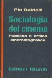 book Sociologia del cinema: pubblico e critica cinematografica