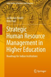 book Strategic Human Resource Management in Higher Education: Roadmap for Indian Institutions