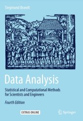 book Data Analysis. Statistical and Computational Methods for Scientists and Engineers