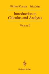 book Introduction to Calculus and Analysis, Vol. 2 (Classics in Mathematics)