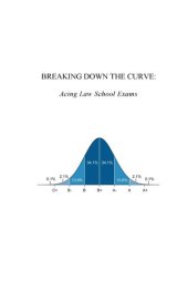 book Breaking Down the Curve: Acing Law School Exams